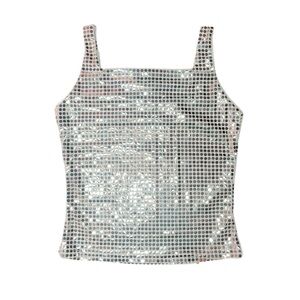 Vintage find sparkly top by Rave City